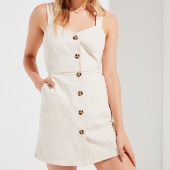 Urban Outfitters Dresses & Skirts - URBAN OUTFITTERS ANNA BUTTON DOWN DENIM DRESS
